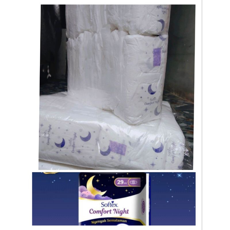 Pembalut Softex Comfort Night 35cm repack