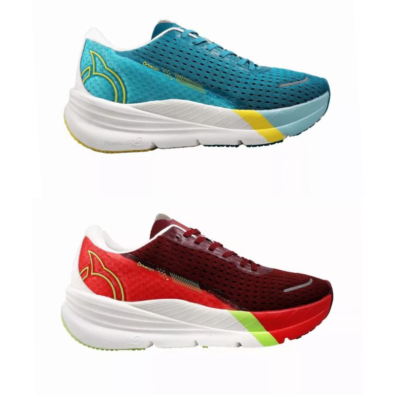 Ortuseight Sepatu Lari Hyperblast Neo - Peach putih Tosca White Marron Original