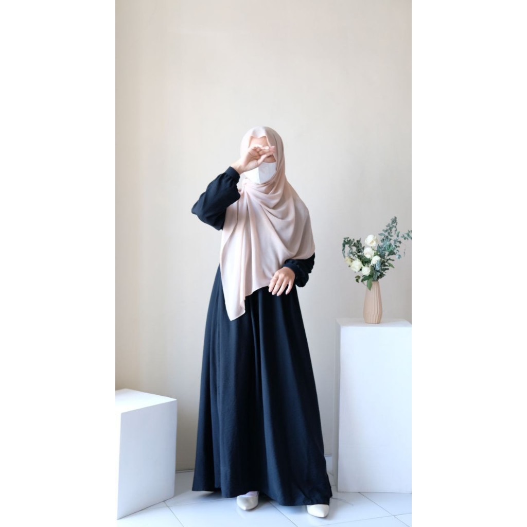 Gamis Rayya by Nilam/Gamis Rayya by Nilam Indonesia/Gamis polos Rayya/Gamis polos murah/Gamis Rayya 