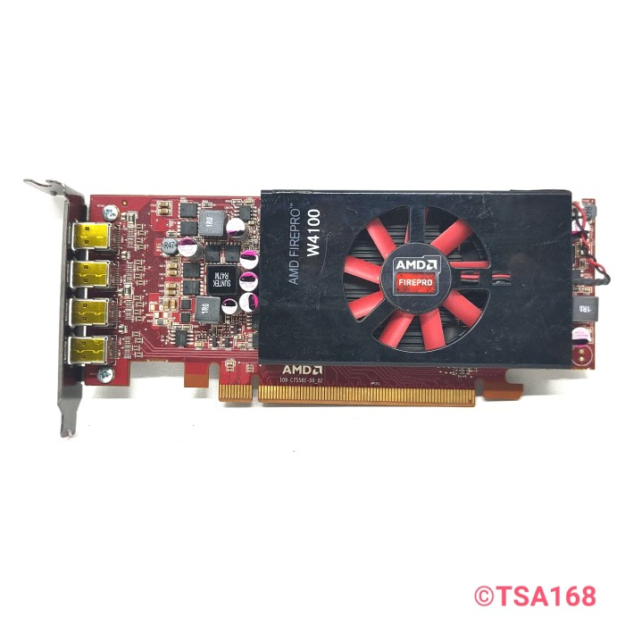 AMD FirePRO W4100 2GB DDR5 Low Profile VGA Desain High End Game OK