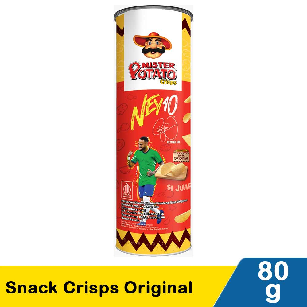 

Mister Potato Snack Crisps 80g