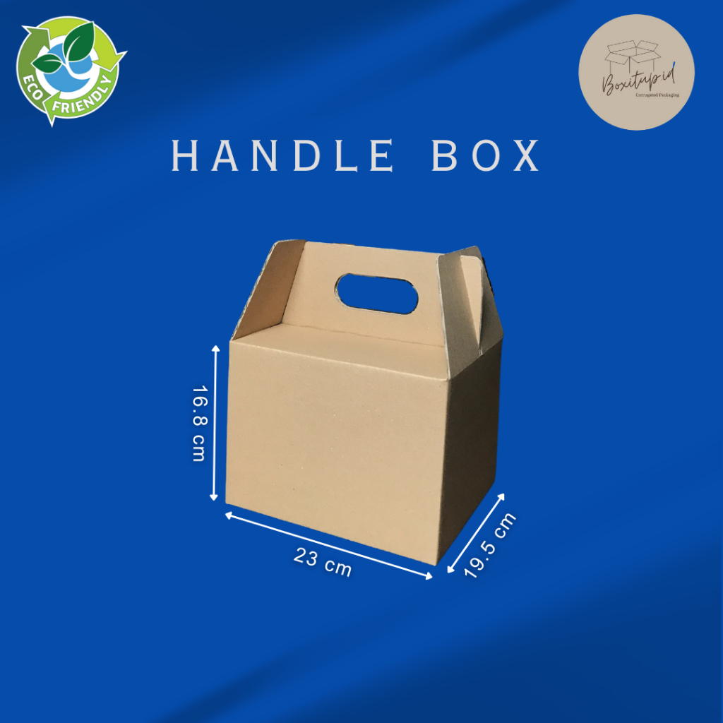 

Handle Box Jinjing 23x19.5x16.8cm Karton Gable Kardus Hampers