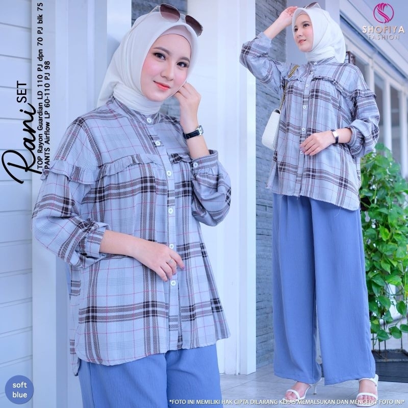 [NEW] AZALE • RANI SET BY SHOFIYA SETELAN FASHION MUSLIM WANITA