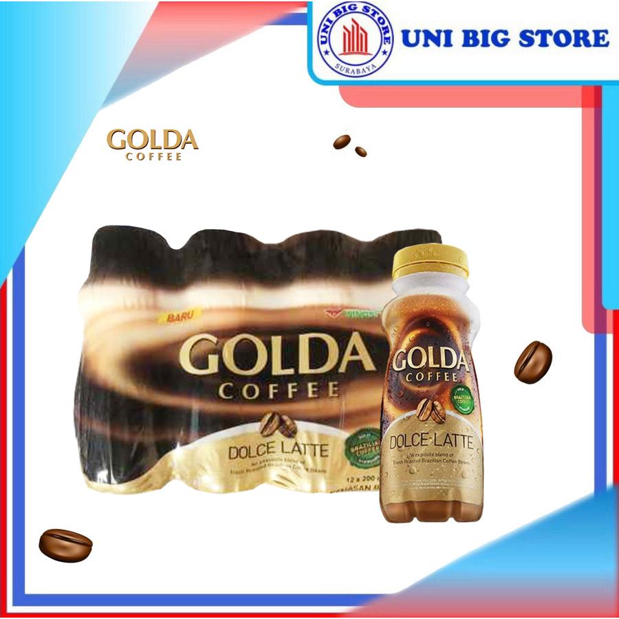 

Golda Kopi Coffee Dolce Latte Bottle 200 ml x 12 pcs DUS