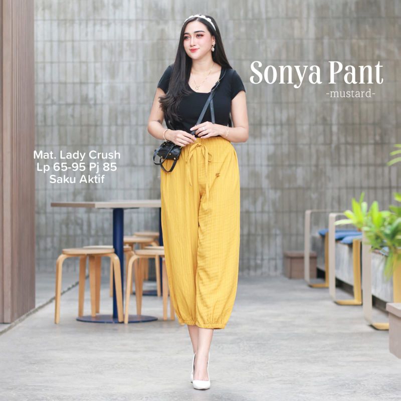 DONYA PANTS CELANA WANITA  TERBARU