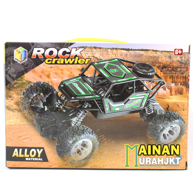 MAINANKEI MAINAN ANAK MURAH RC JEEP ROCK CLAWLER NO.23-6G MAINAN ANAK MOBILL JEEP ROCK CLAWLER ALLOY