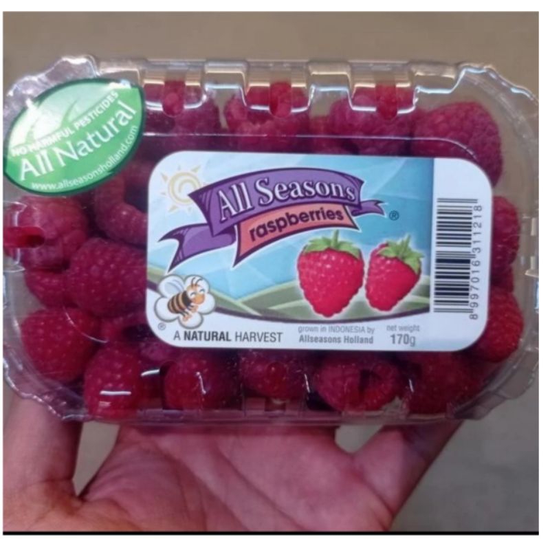 

Raspberry all season Natural / pack