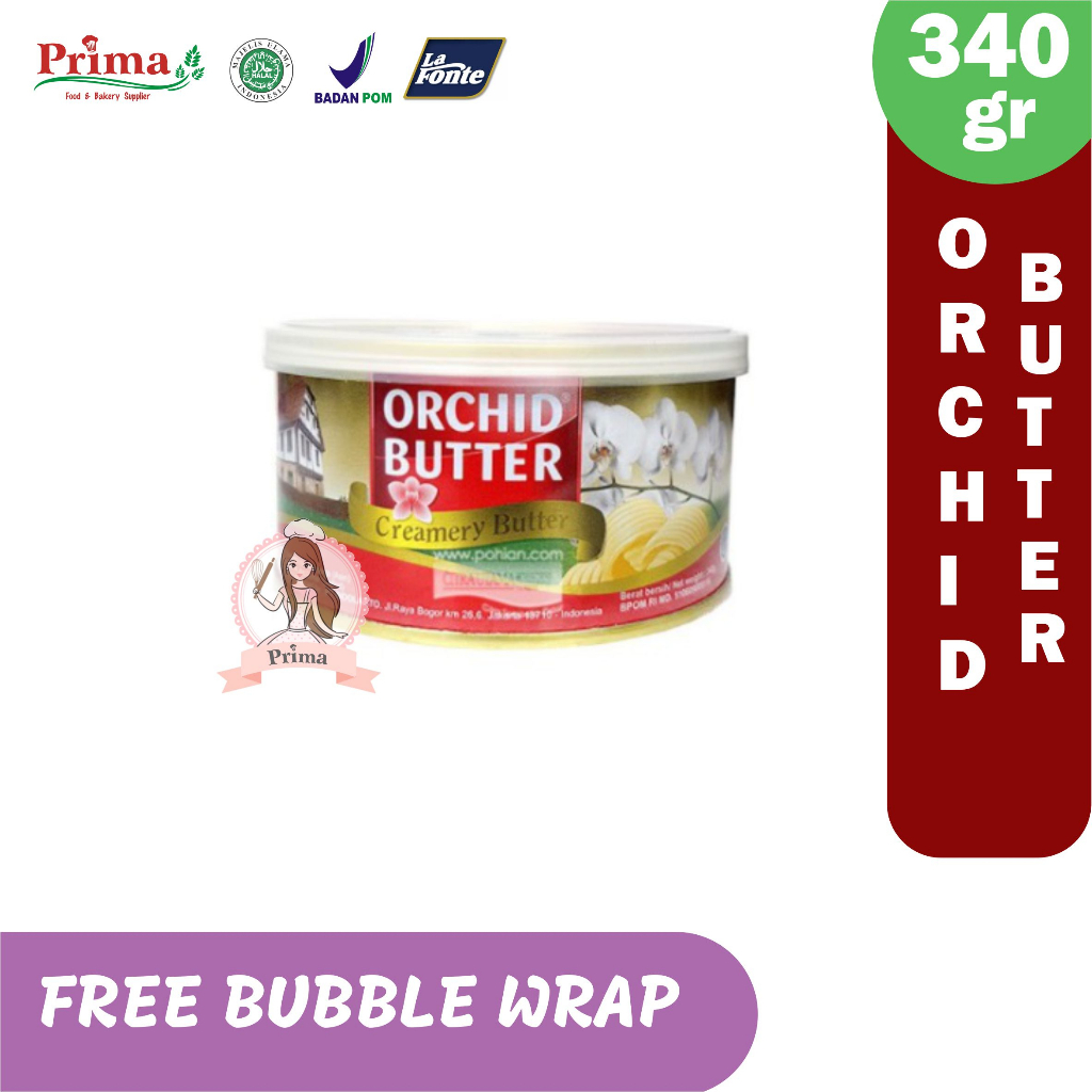 

Butter - Orchid 340gr