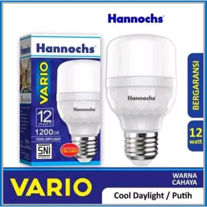 Lampu Hannochs VARIO Led 12watt GARANSI RESMI HANNOCHS