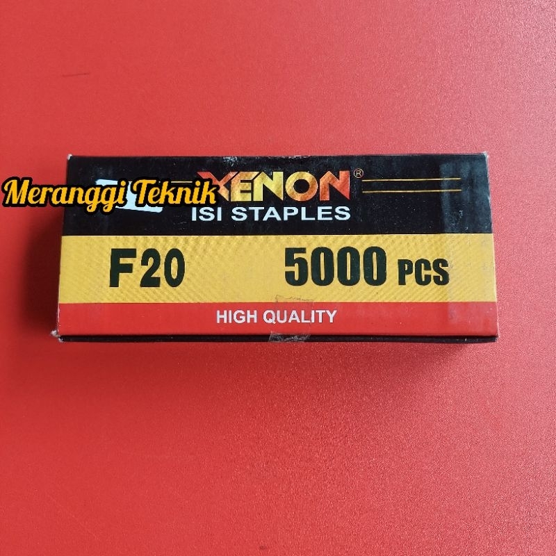 

id3388 Isi Staples straples paku tembak F20 Xenon