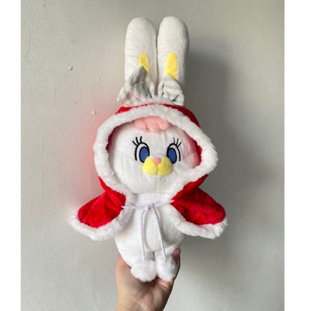 Boneka Rico Rabbit Kostum Merah Original Momorei Like New