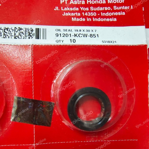 Seal Kruk As Magnet Vario 110 Karbu CW Asli AHM 91201KCW851