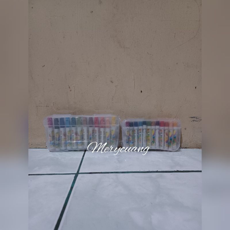 

Crayon Mini 12 warna / Oil Pastel / Krayon 1 Box