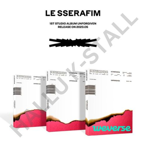 [PO] ALBUM LESSERAFIM UNFORGIVEN RANDOM