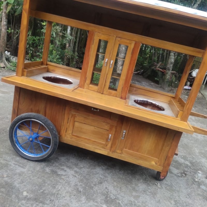 gerobak mie ayam bakso roda 3