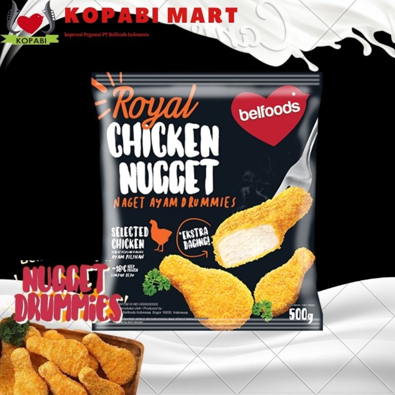 

Belfoods Royal Nugget Drummies 500gr