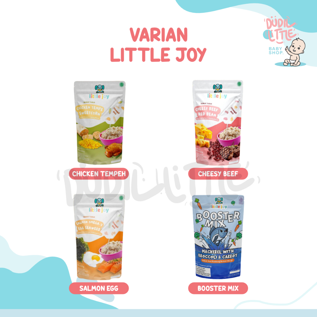 Little Joy bumbu tabur mpasi bb booster nafsu makan tanpa pengawet dan penguat rasa isi 2 sachet