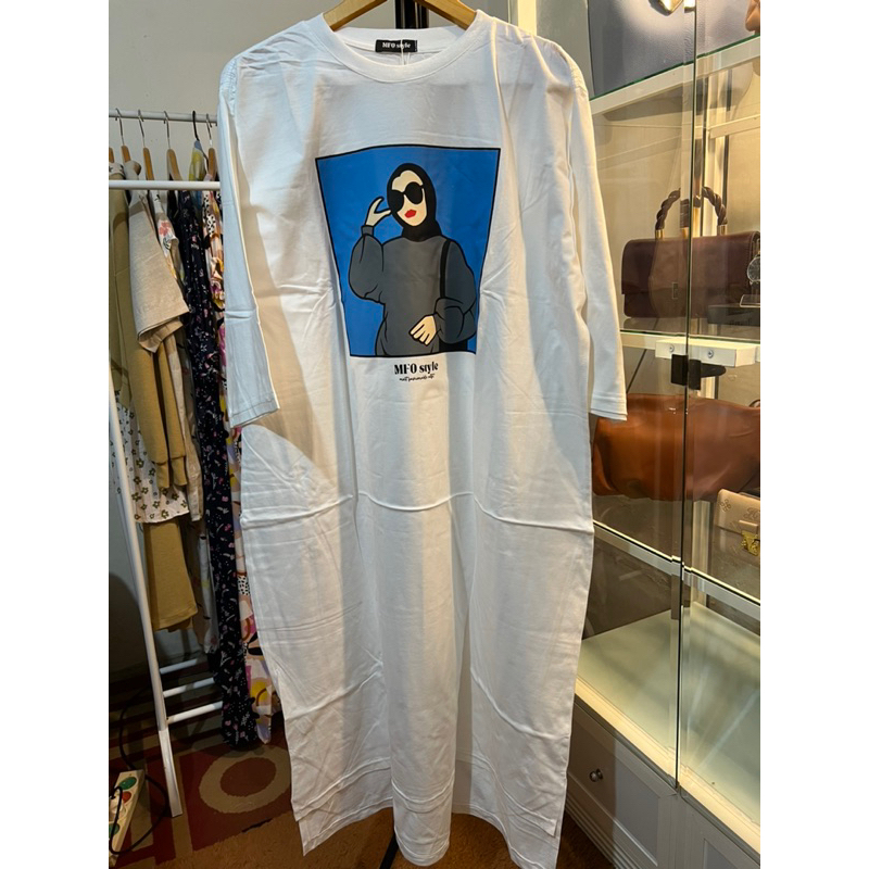 Midi kaos oversize