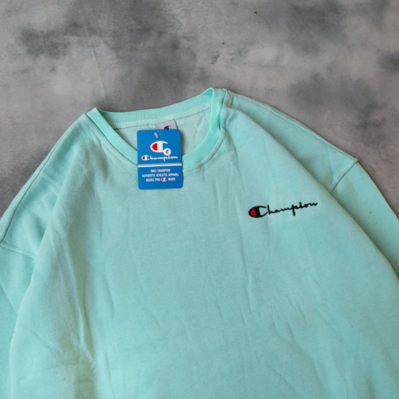 CREWNECK CHAMPION FULL TAG LABEL CASUAL