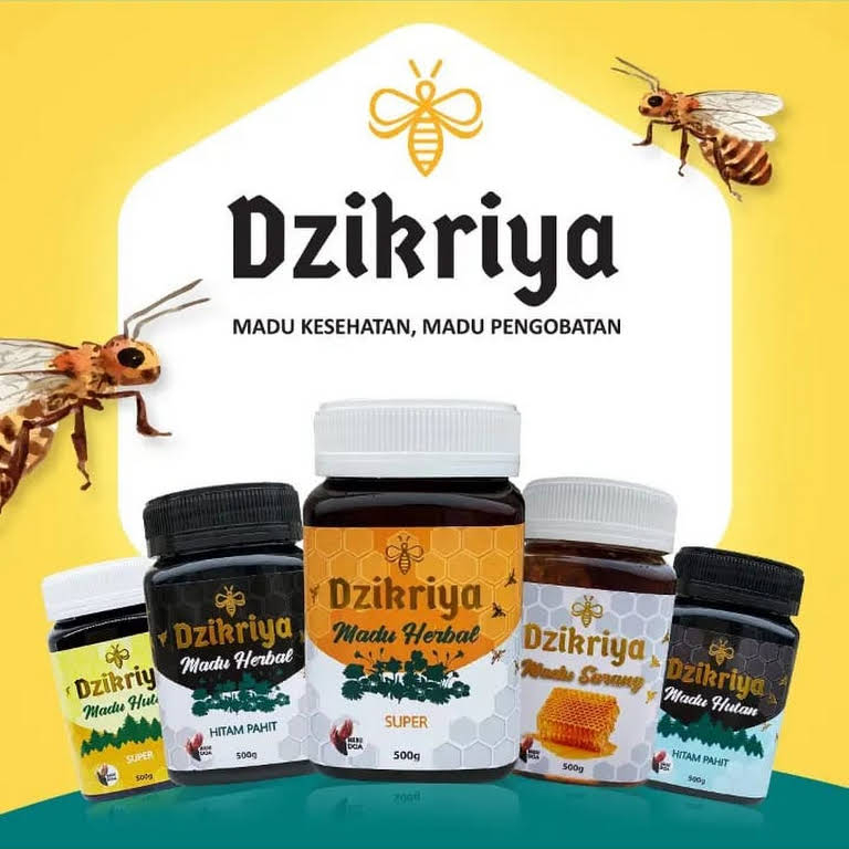 

MADU DZIKRIYA HERBAL & HUTAN ORI ASLI 100% | ALL VARIAN | MADU DOA DZIKRIYA PAHIT MANIS