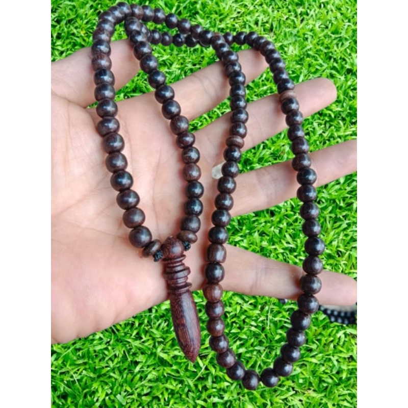 kalung tasbih galih asem 8mm kalung tasbih pria