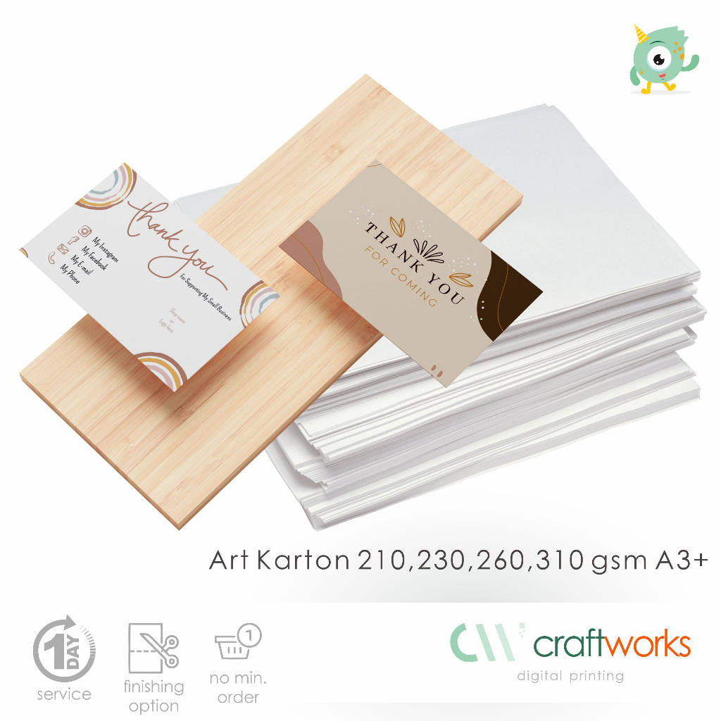 

CETAK ART KARTON DIGITAL PRINT A3+