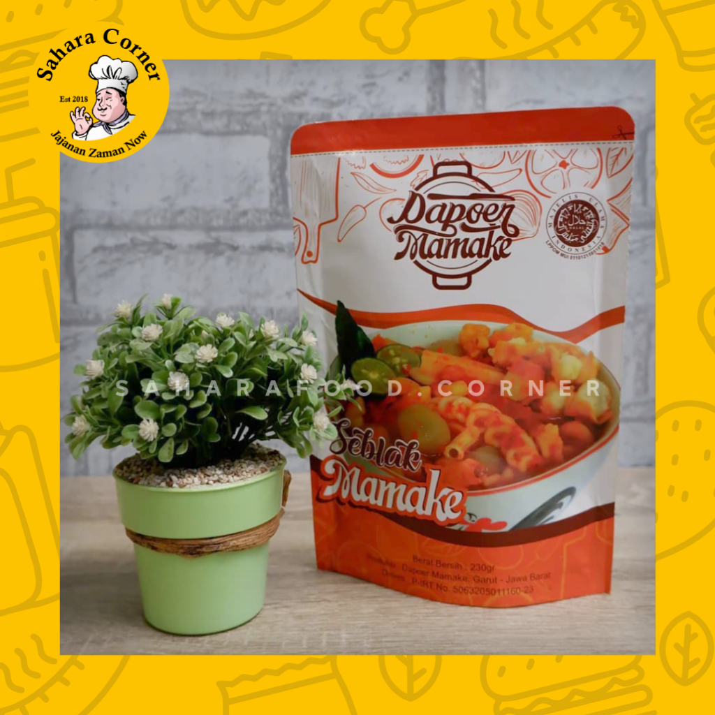 

Seblak Mamake / Seblak Bacil Mamake / Seblak Instan Khas Garut/ seblak Baso Aci Mamake