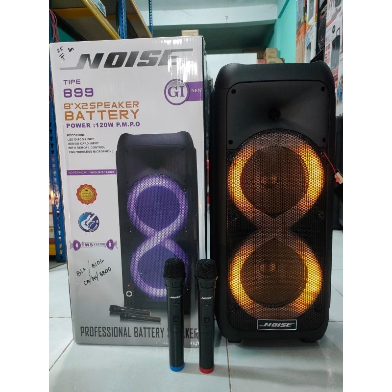 Speaker Portabel Karaoke Bluetooth Noise 899G New