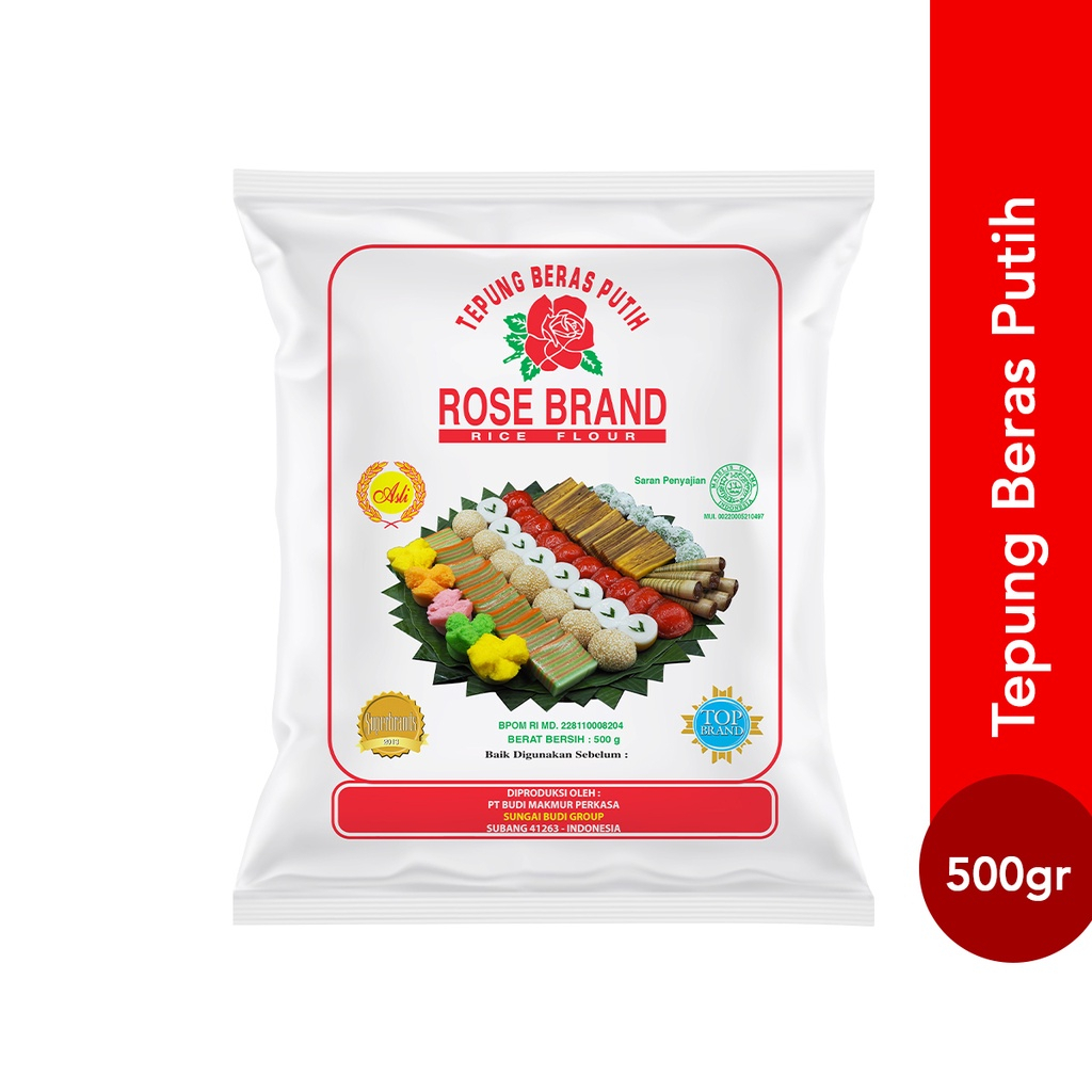 

Rose Brand Tepung Beras 500 gr