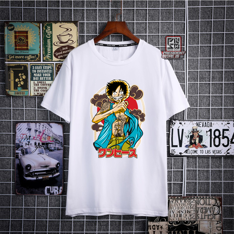 KAOS ONE PIECE TENGKORAK / KAOS ANIME / KAOS LUFFY TENGKORAK / KAOS DISTRO LUFFI ONE PIECE / ONE PIECE BEST SELLER