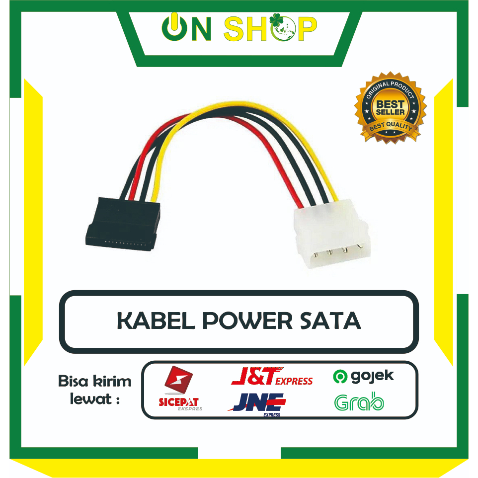 KABEL POWER SATA / SATA POWER / Kabel Power SATA Cabang