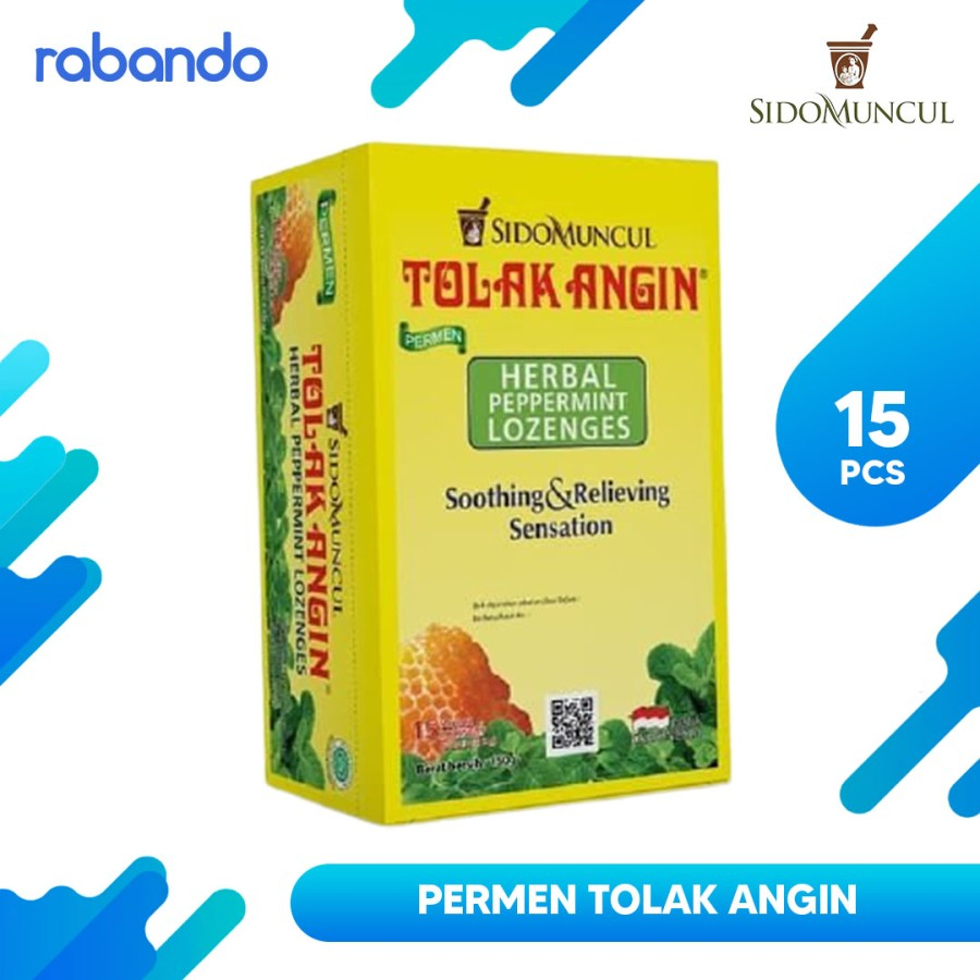 

Permen Tolak Angin Original isi 1 Box 15 Sachet