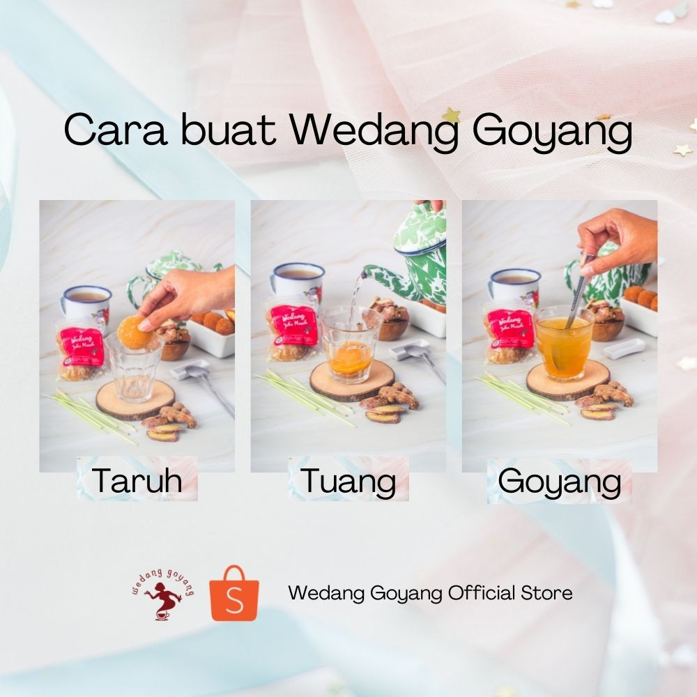 

Wedang Goyang - Jahe Merah Jamu Instan Dan Praktis