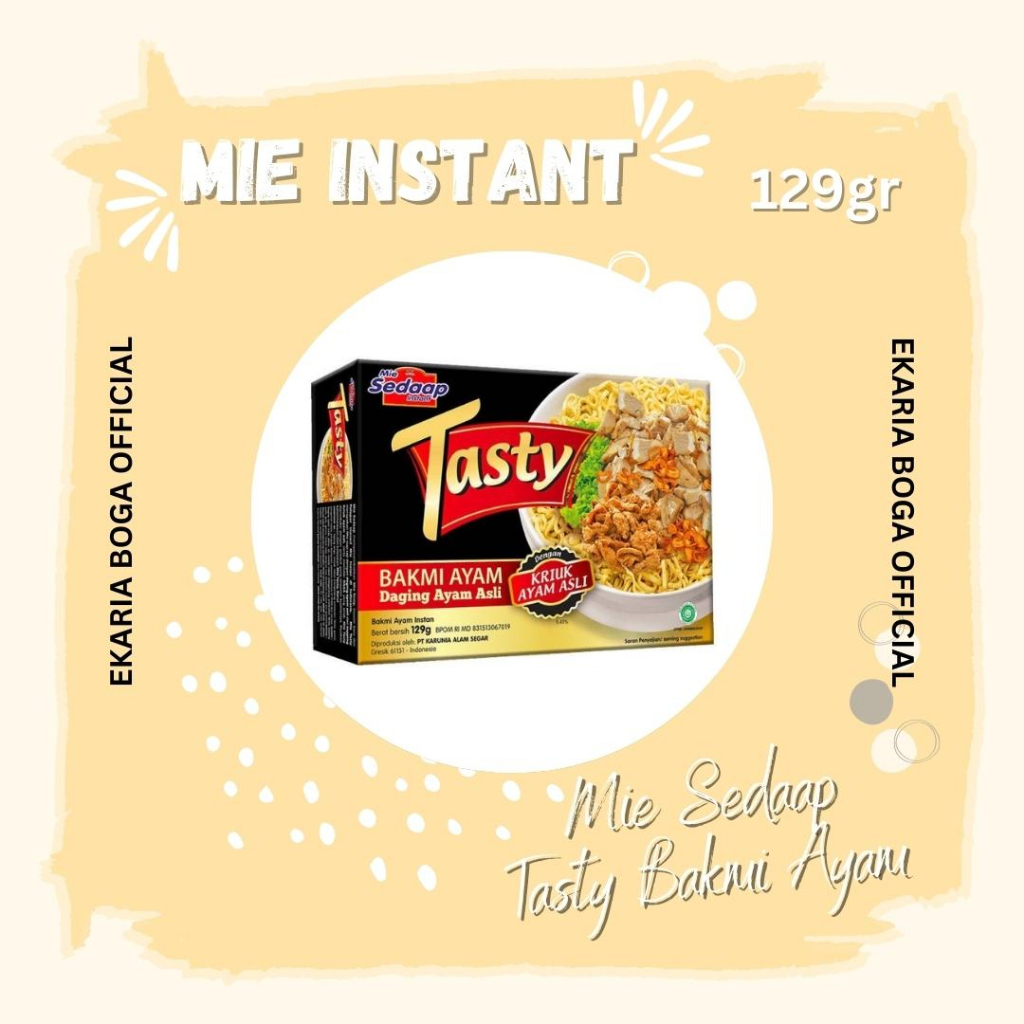 

BIHUN | MIE | MIE INSTAN | SEDAAP | TASTY | MIE SEDAAP TASTY