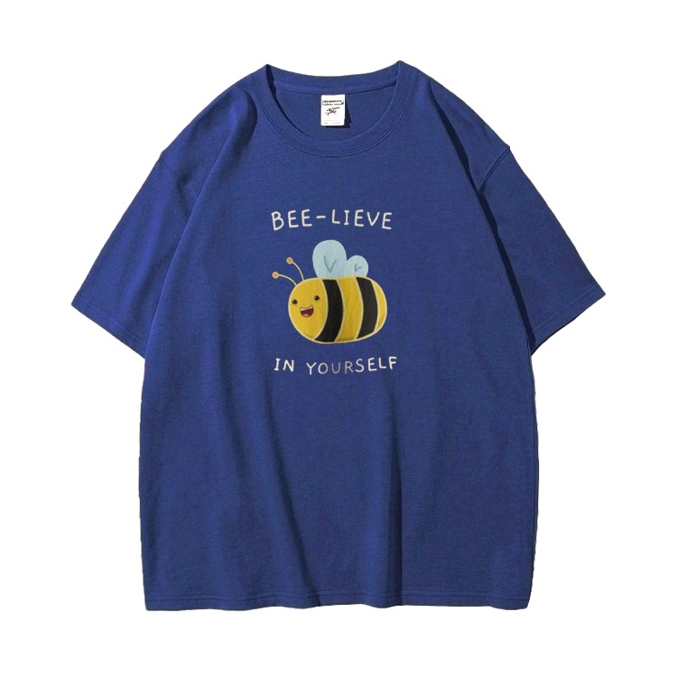 Mokokomo Kaos T-shirt Bee Oversize Atasan Oversize Unisex