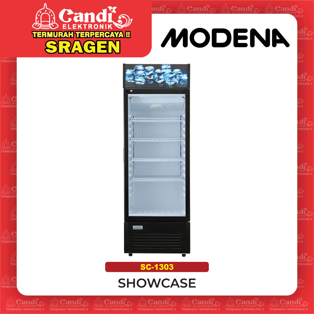MODENA Showcase 4 Rak kapasitas 300 Liter - SC-1303
