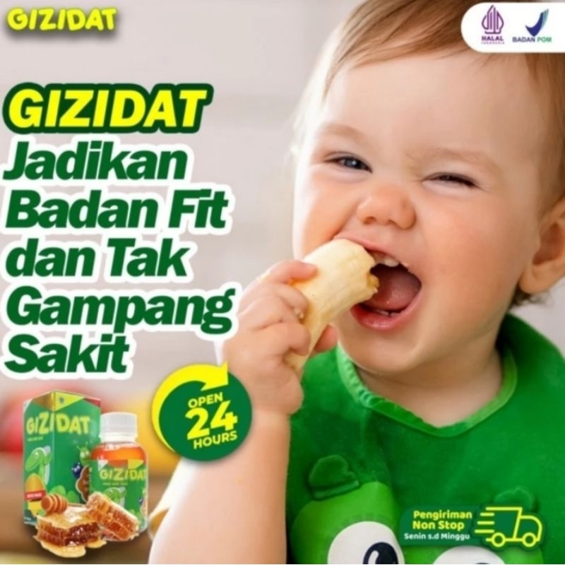 Gizidat madu penambah nafsu makan anak mengandung ikan sidat
