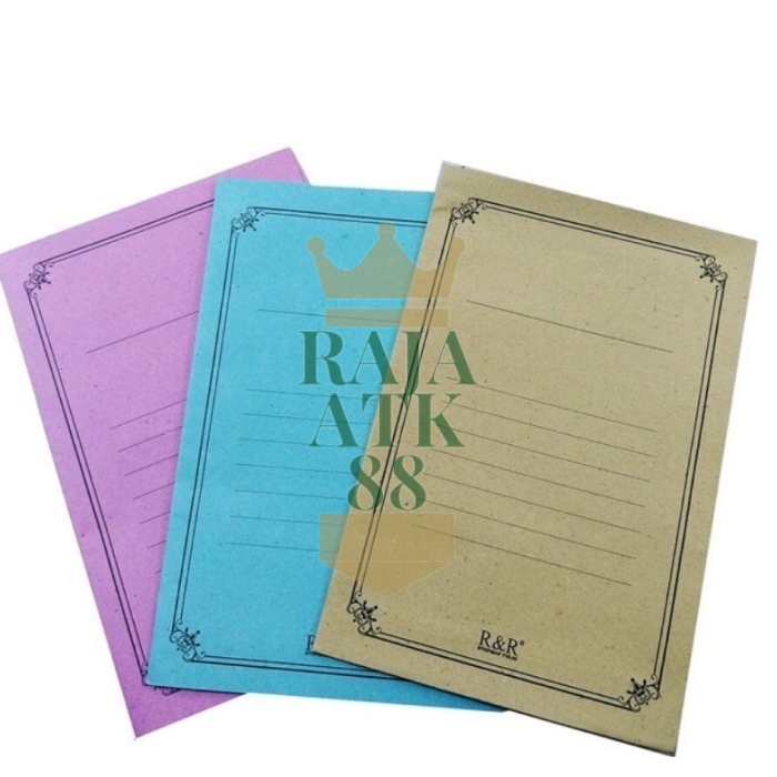 

Stop Map Polos Folio - Map F4 Kertas Polos Murah - 1 Pak