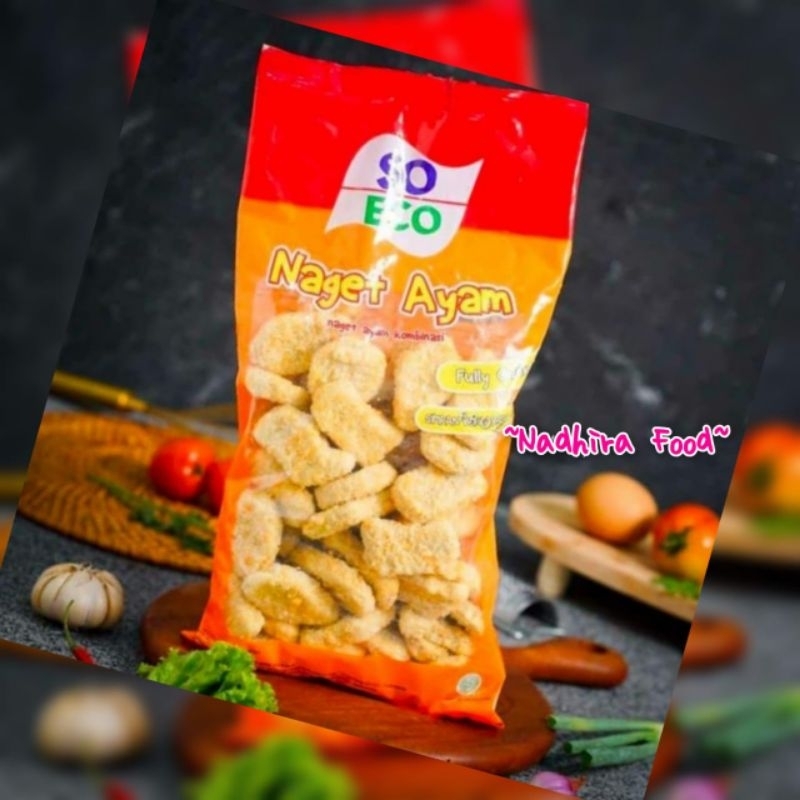 

Naget SO ECO 1kg / SO ECO CHICKEN NUGGET