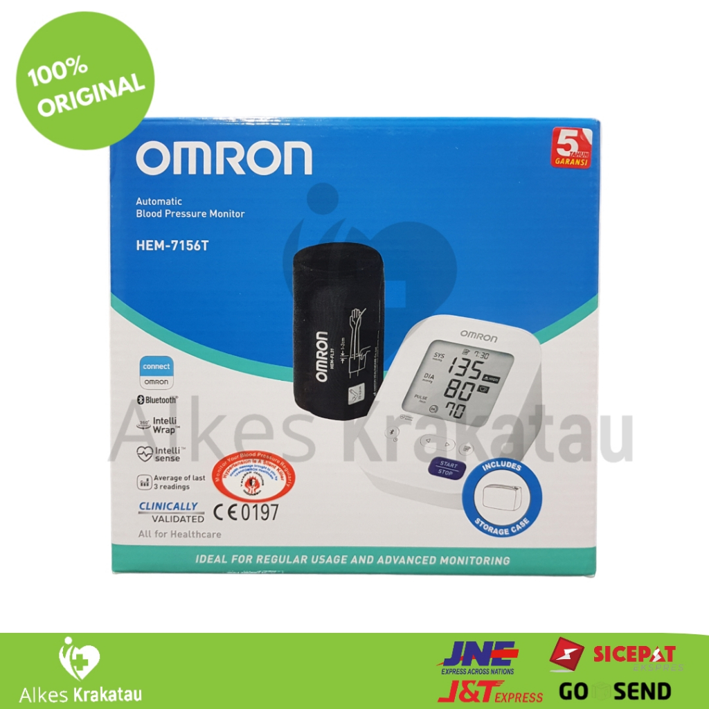 Tensimeter Omron 7156T Bluetooth / Tensi Digital Omron 7156 T