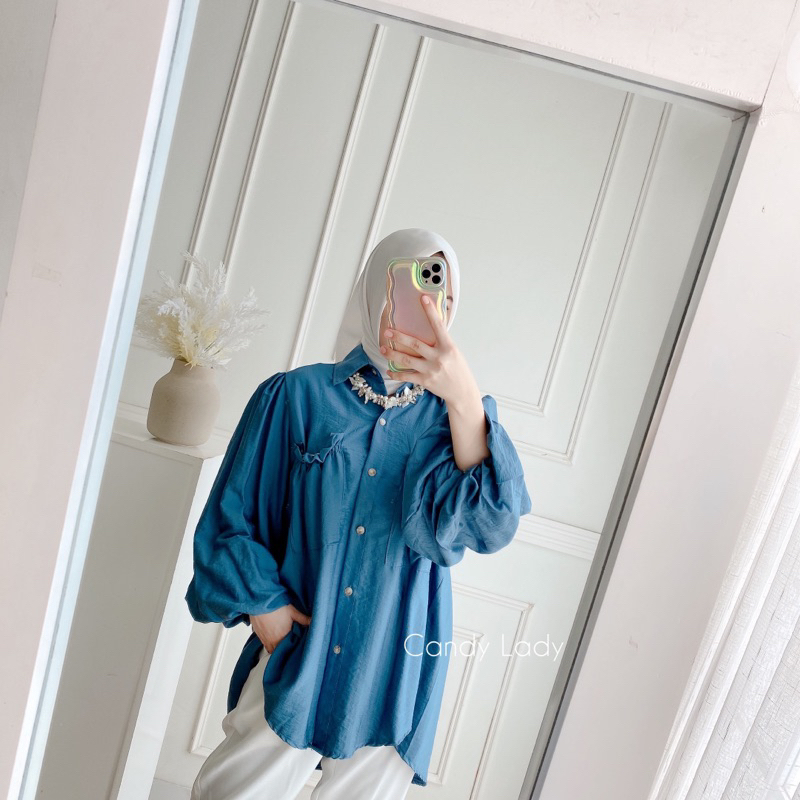 Anna Bloomy Oversize Blouse