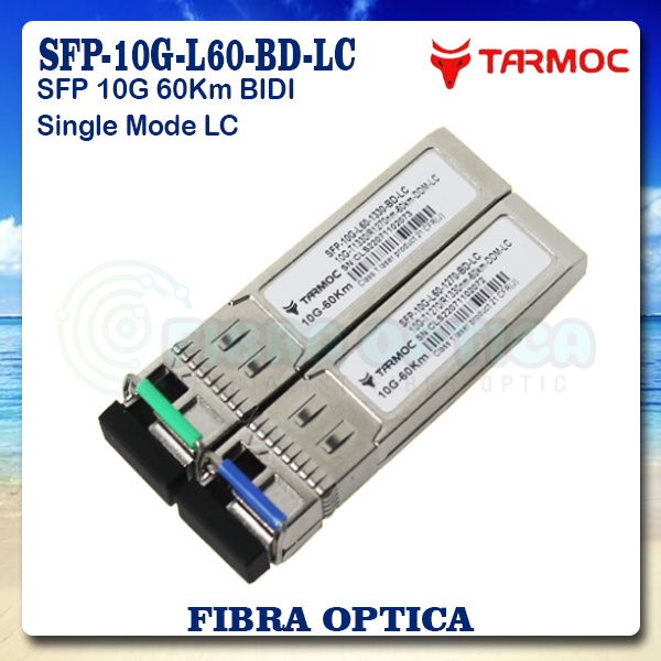 Tarmoc SFP+10G-BD-SM-60KM-LC | SFP+ 10G 60KM BiDi Single Mode LC