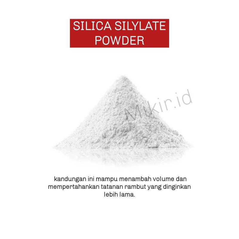 Silica silylate hair powder 1kg  kualitas terbaik siap jual