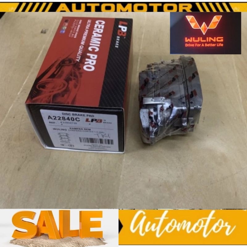 Kampas Rem belakang Wuling Confero tipe L