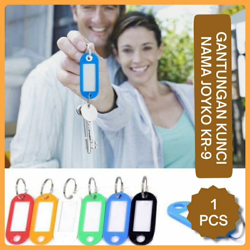 

Gantungan Nama Joyko KR-9 / Gantungan Label Nama / Key Ring Joyko Label Nama
