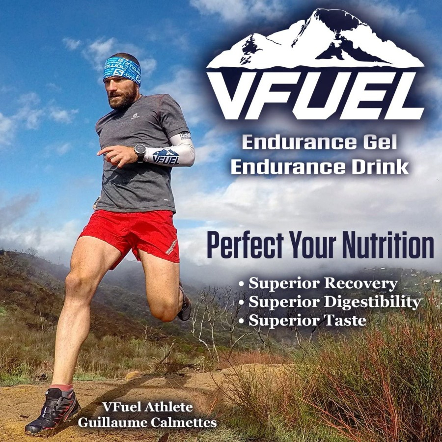 VFUEL ENERGY GEL GU ENDURANCE STAMINA TENAGA LARI SEPEDA OLAHRAGA FIT