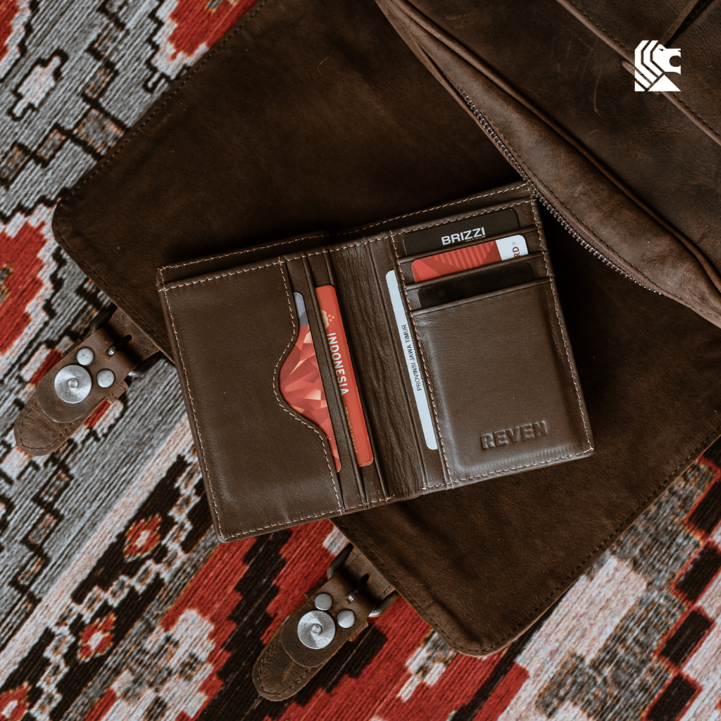 Dompet Pria Kulit Sapi Asli Full Leather - NEBUL4 WALLET ORI