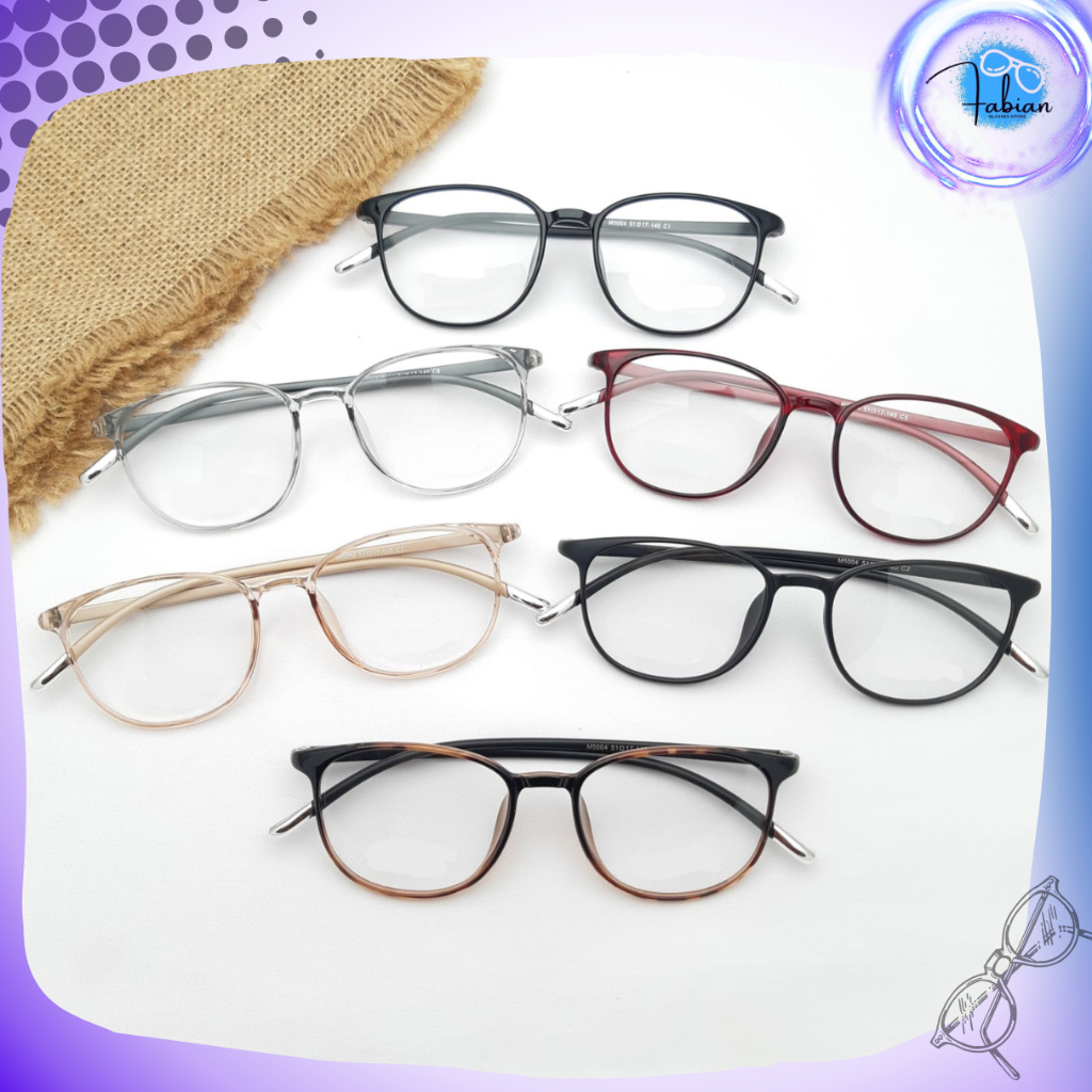 frame kacamata korea lentur pria wanita tr5004