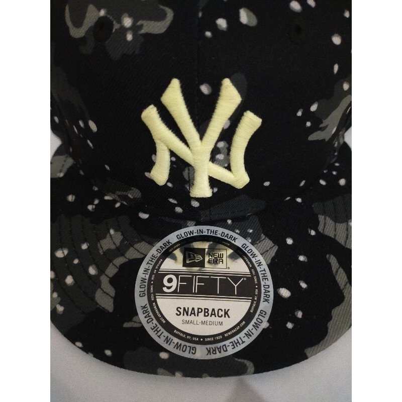 New Era Cap Black Camo Glow In The Dark