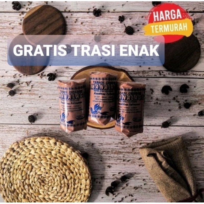 

Terasi Manalagi Sedang 250gram Khas Cirebon Asli Terlaris ENAK GRATIS terasii